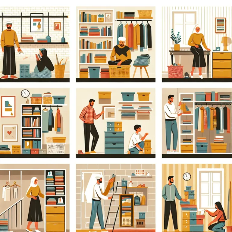 Идеи хранения вещей: Организация пространства с умом